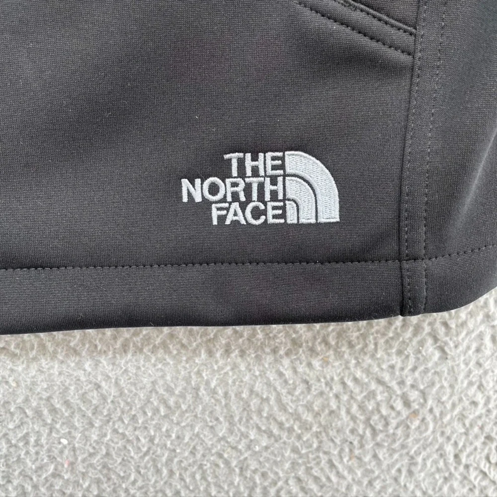 The North Face Fleece Lined Windwall Full Zip Vest Mens Small Black JWB Outdoor